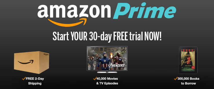 Start Your 30-Day Free Amazon Prime Trial